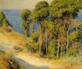 Trees Along the Coast aka Road to the Sea landscape Joseph DeCamp woods forest